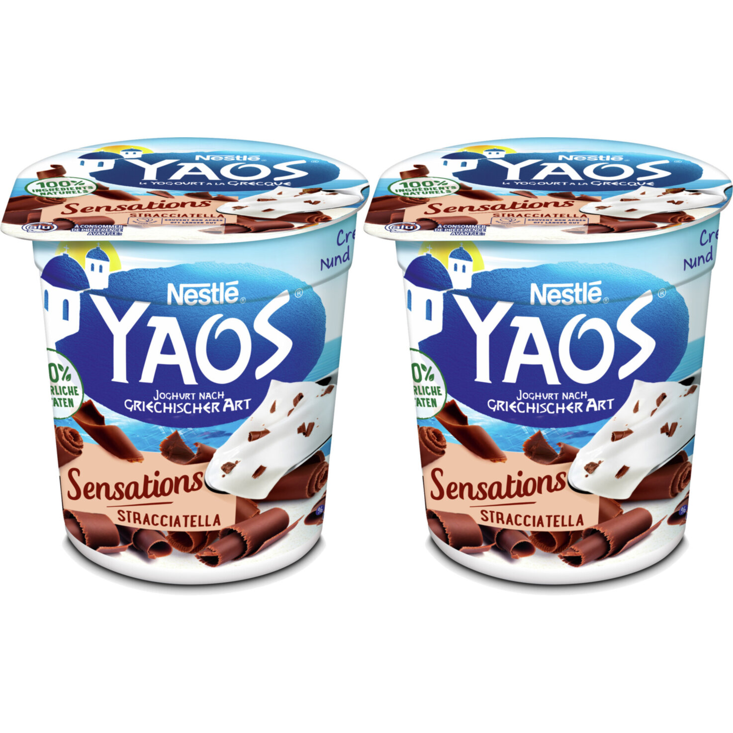 Nestlé YAOS Sensations Stracciatella 2x150g