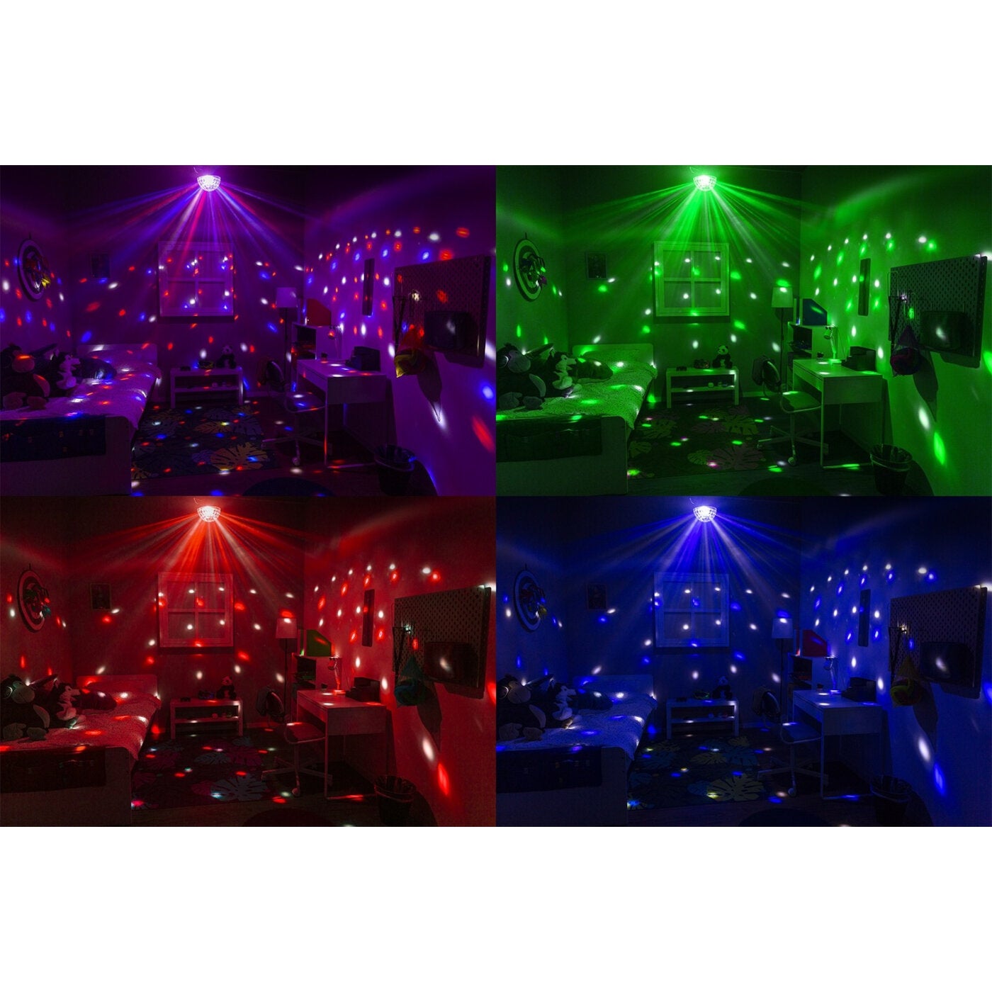 BeamZ JB60R Jelly Ball 6-kleurig LED-lichteffect DMX