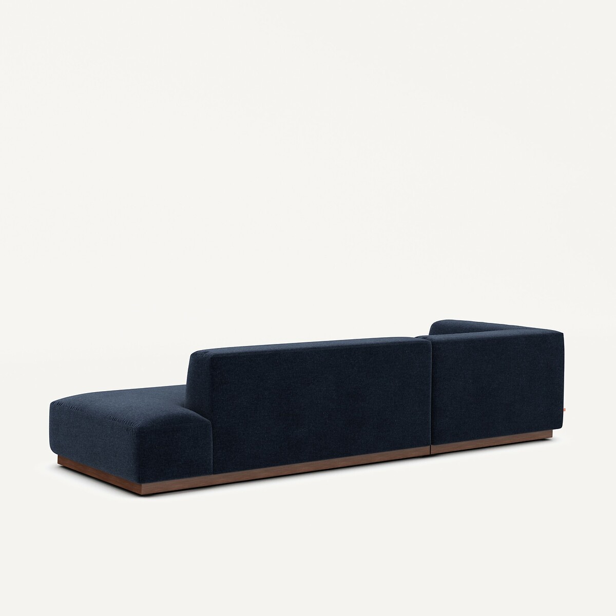 AM.PM<br>Sofá de canto esquerdo XL em veludo chenille, Jacopo