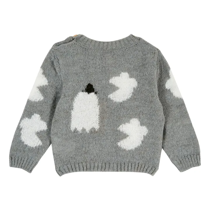 Emile et Ida Pull Souris | Gris chiné