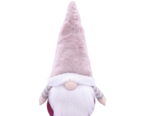 Kerstman Lafiora H 71 cm roze