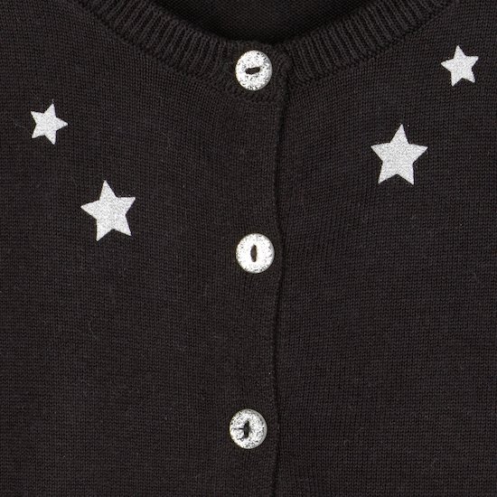Cardigan Just Rock   Noir        de               Nano & nanette