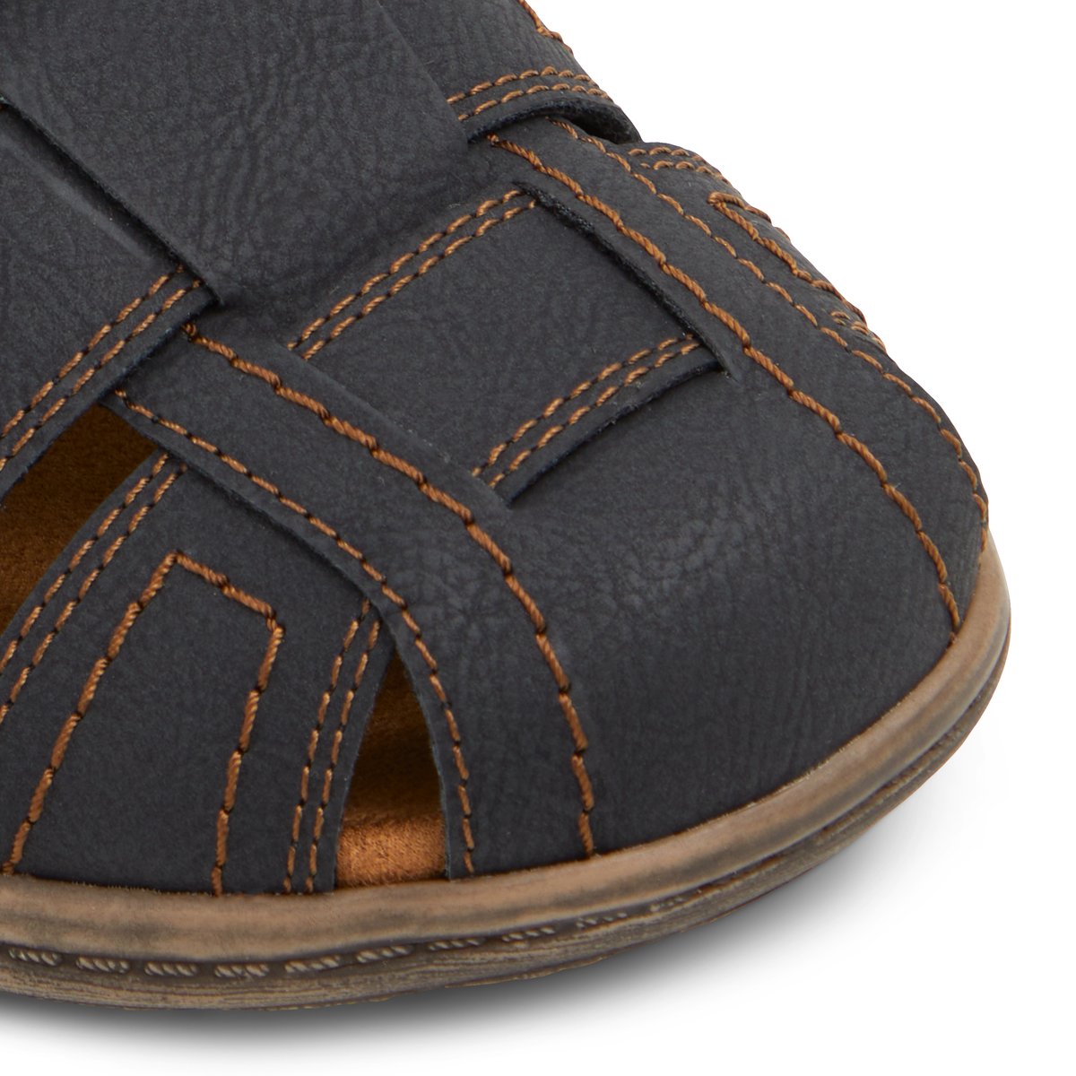 WEEKENDERS-Sevirakoth-Sandales de pêcheur - Talon plat - Noir