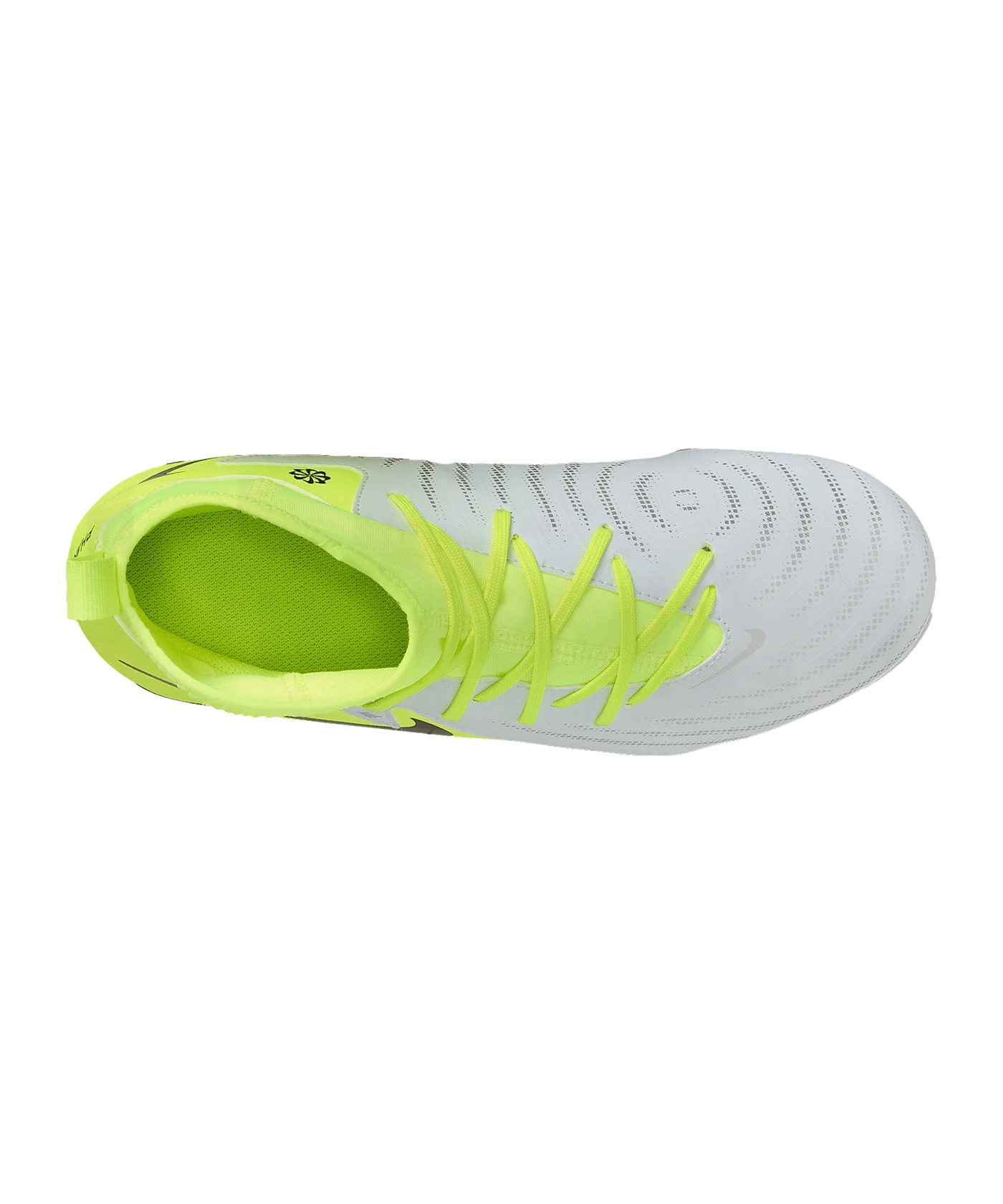 Nike Jr Phantom Luna II Academy FG/MG Mad Voltage Silber Schwarz F003