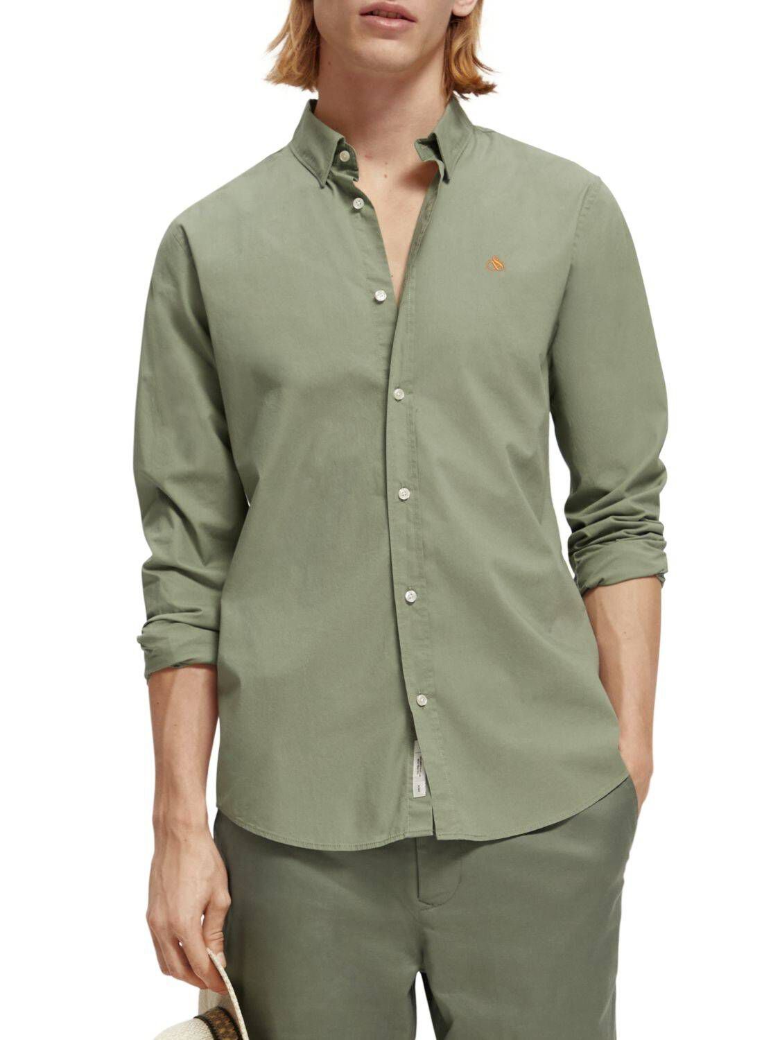 Scotch & Soda| Herren Hemd SEASONAL ESSENTIALS Langarm