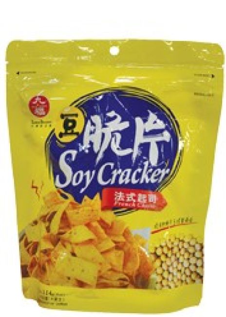 Nice Choice Soja Crackers Franse Kaassmaak 114g