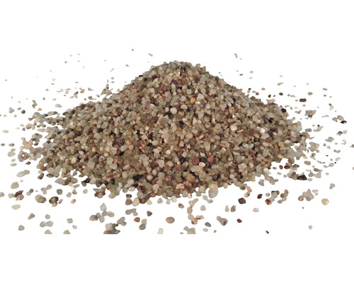 Aquariumgrind, natuurlijk fijn grind 1-2 mm 15 kg beige