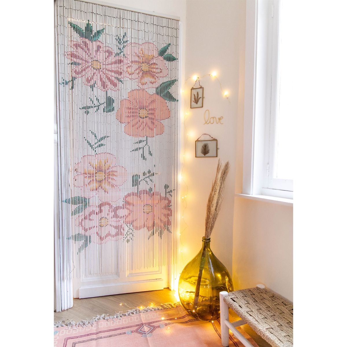 Cadre moyen doré feuille en laiton Atelier jasmin