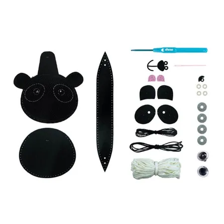Avenir Nähset Plüschtasche Panda
