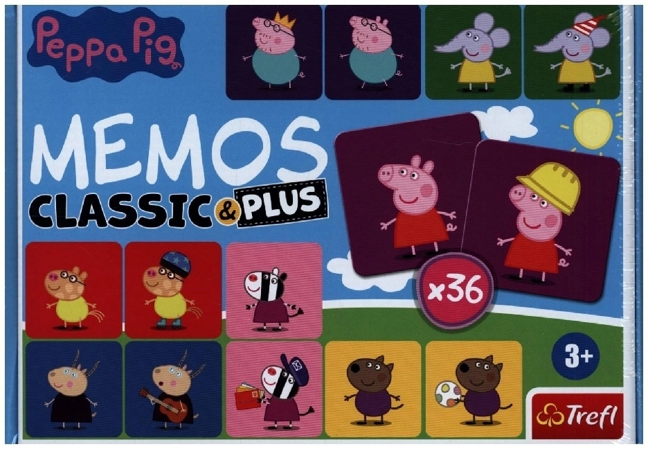 Memos classic&plus Peppa Pig (Kinderspiel)