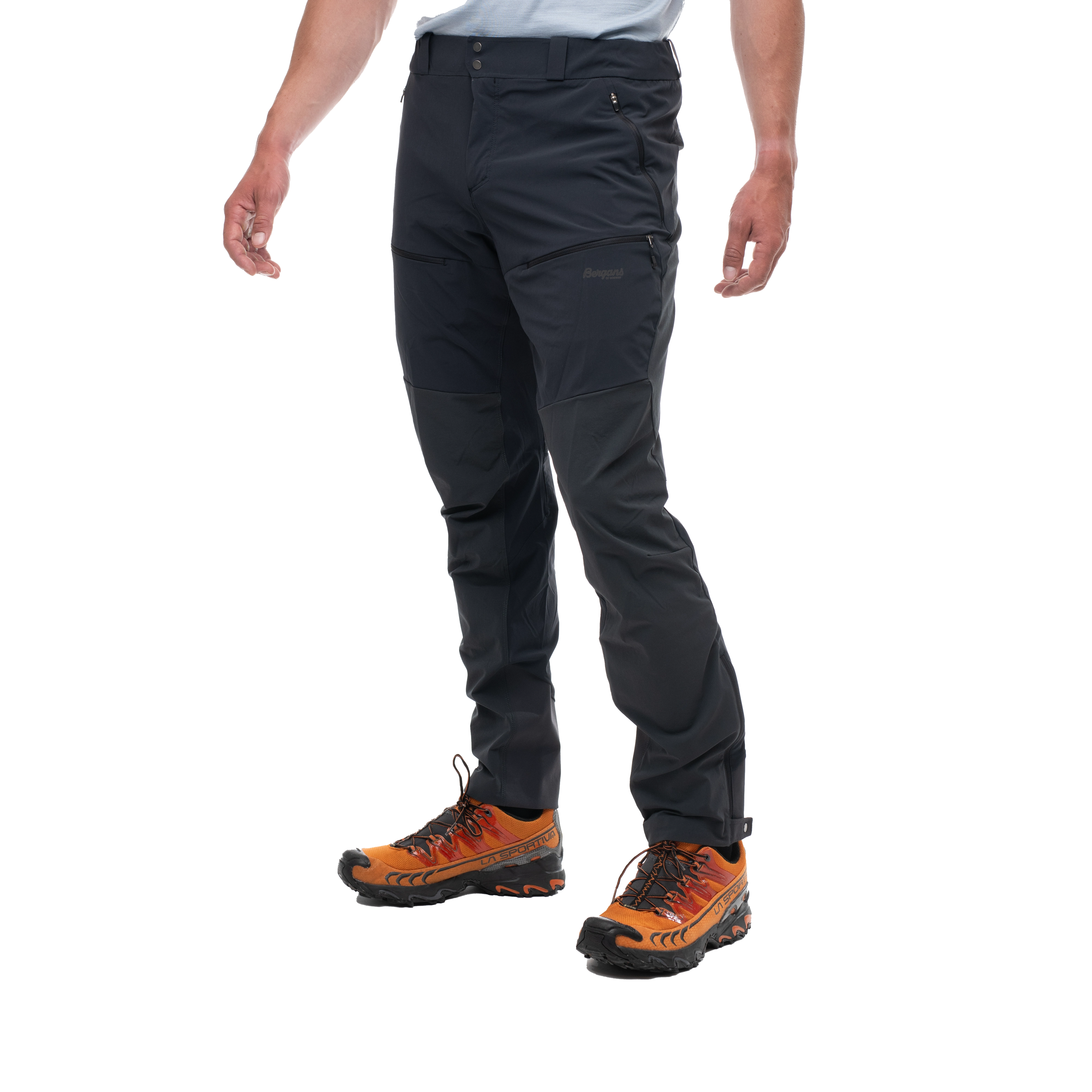 Rabot Softshell Pants Men Black / Dark Shadow Grey