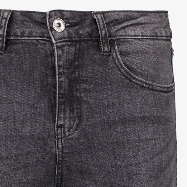 TwoDay dames flared jeans donkergrijs