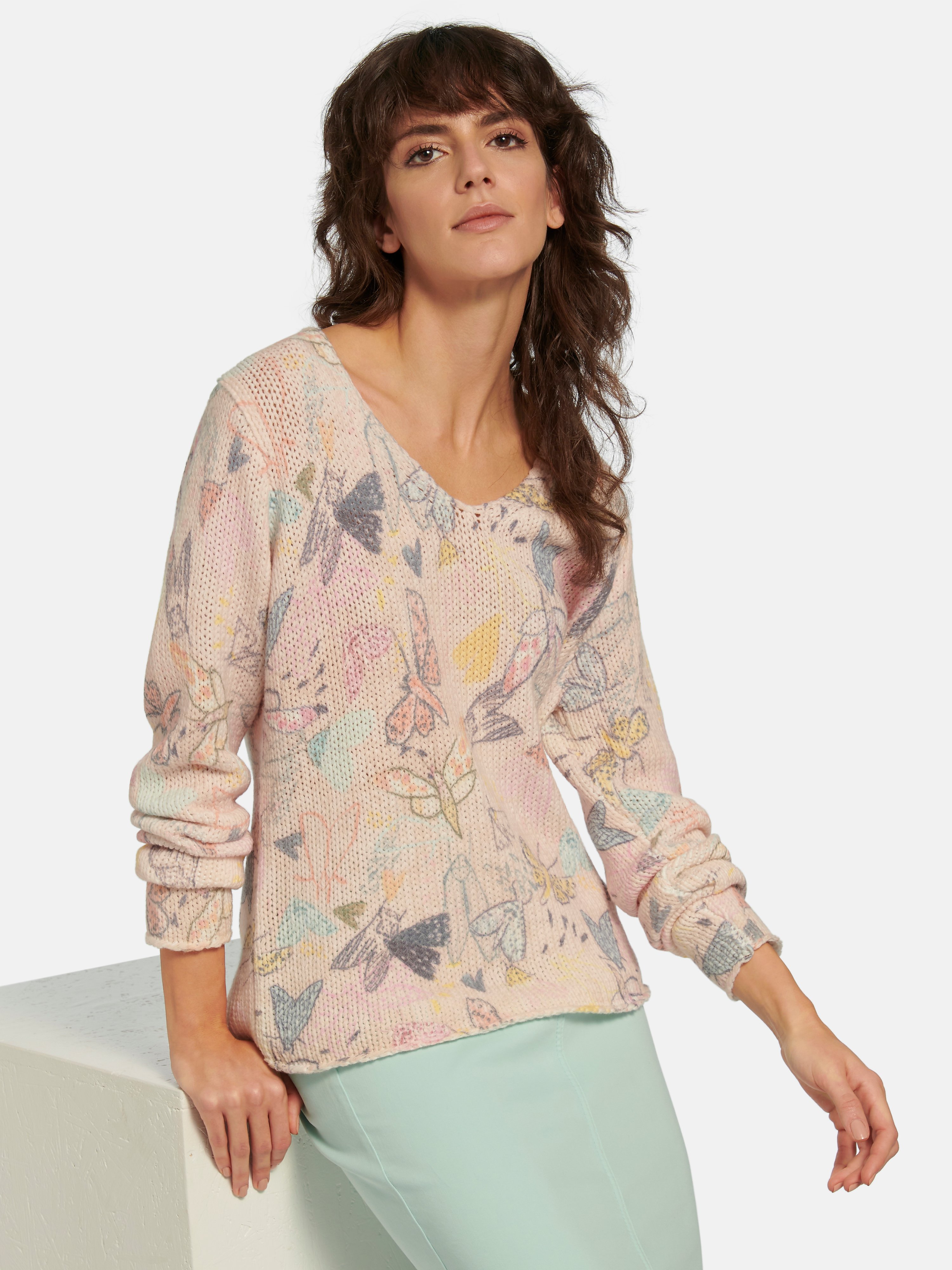 V-Pullover