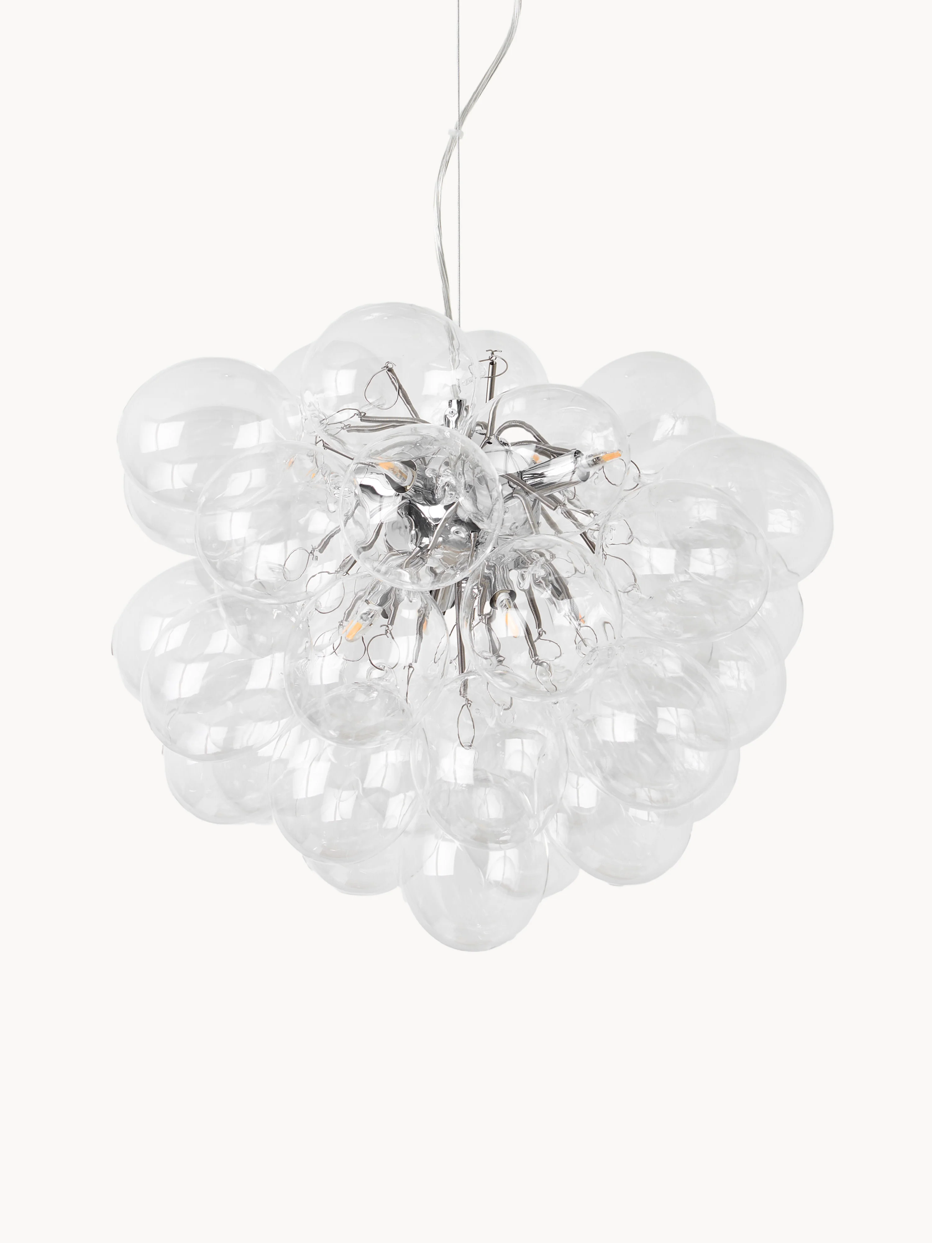 Mondgeblazen hanglamp Gross