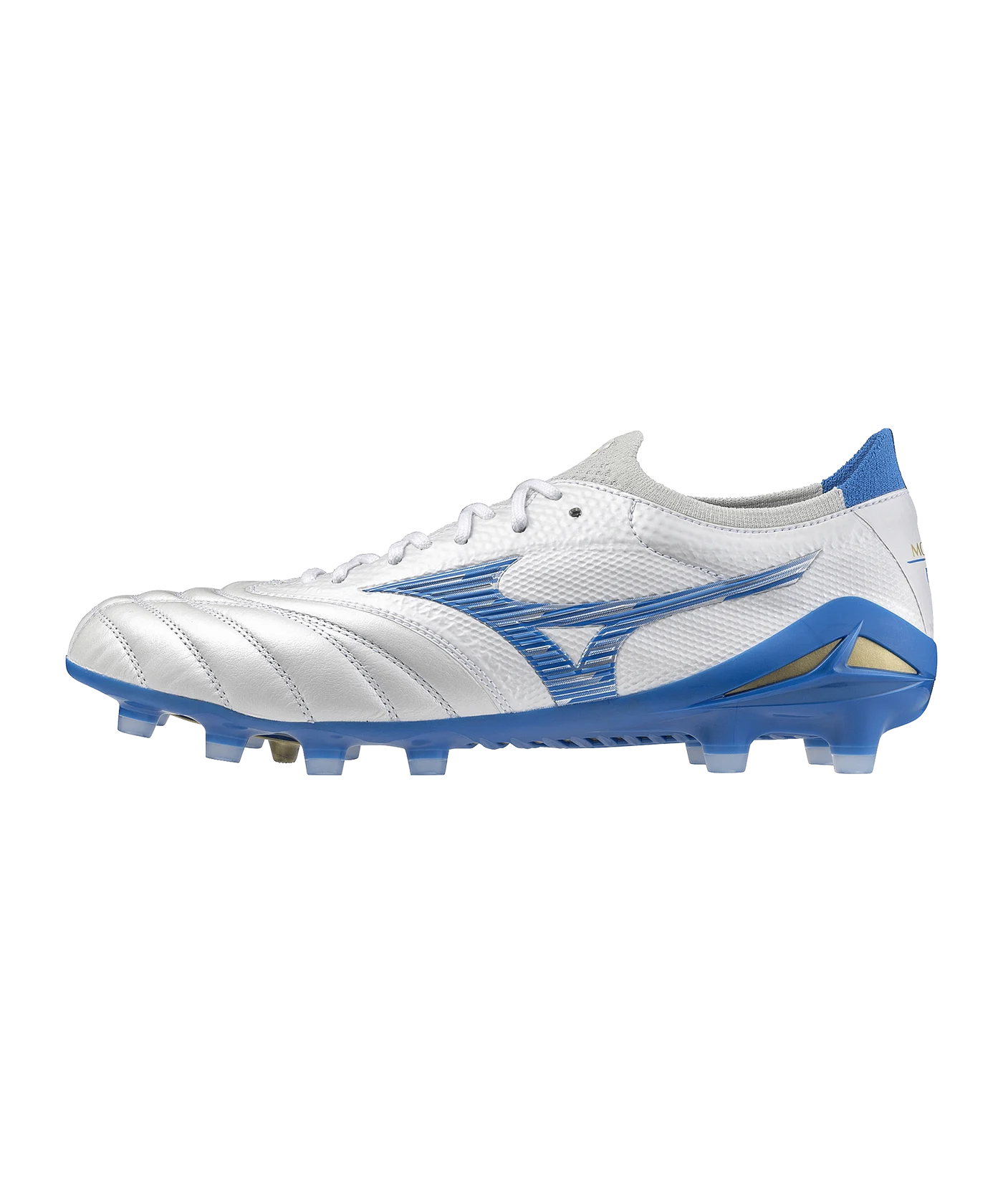 Mizuno Morelia Neo IV Beta Made in Japan FG Mugen Weiss Blau F25