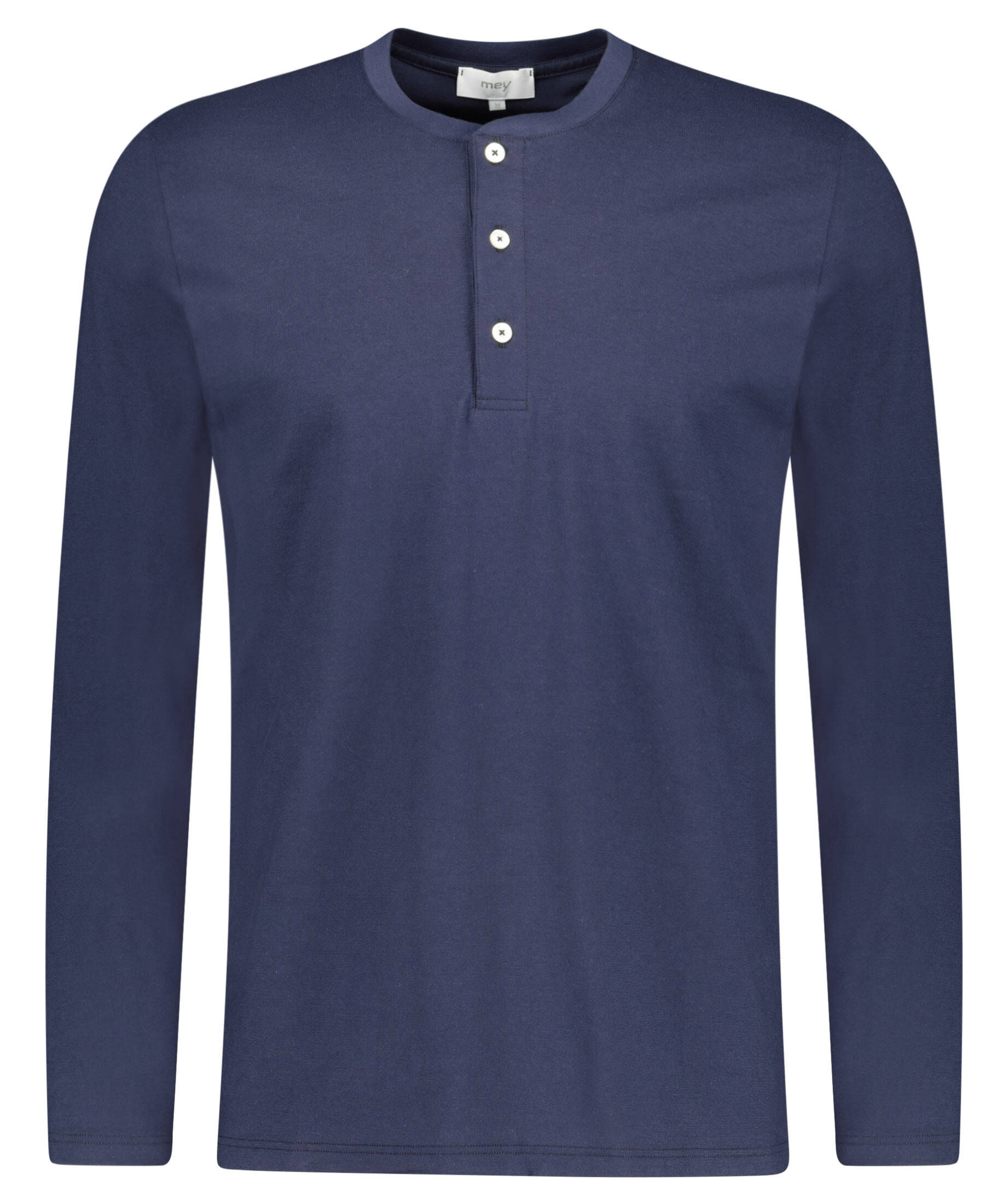 mey| Herren Schlafshirt Langarm