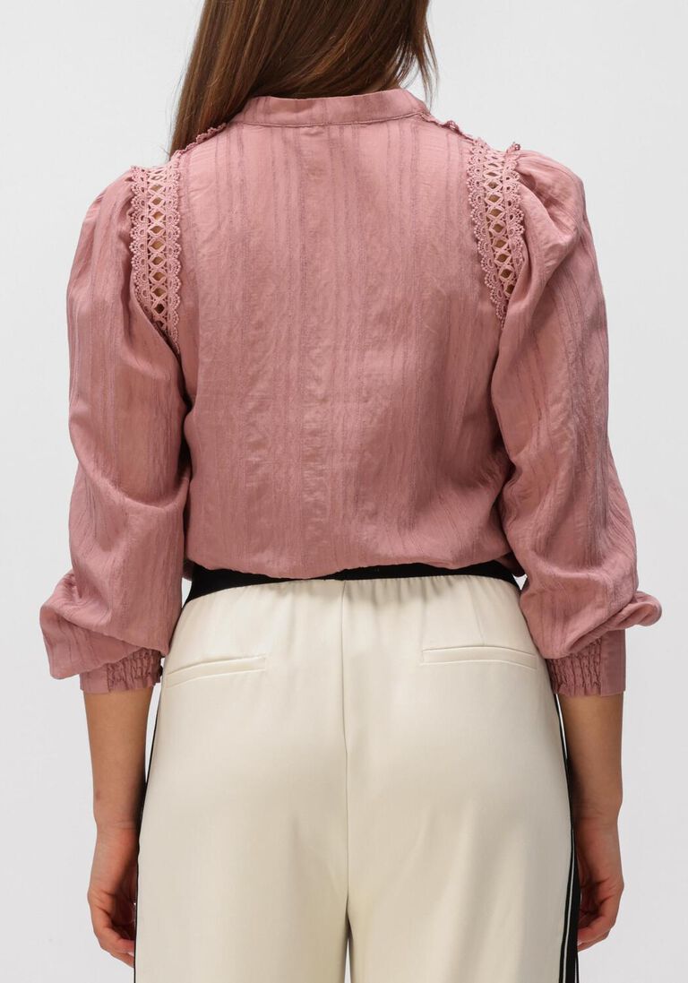 roze co'couture top kesi lace v-shirt
