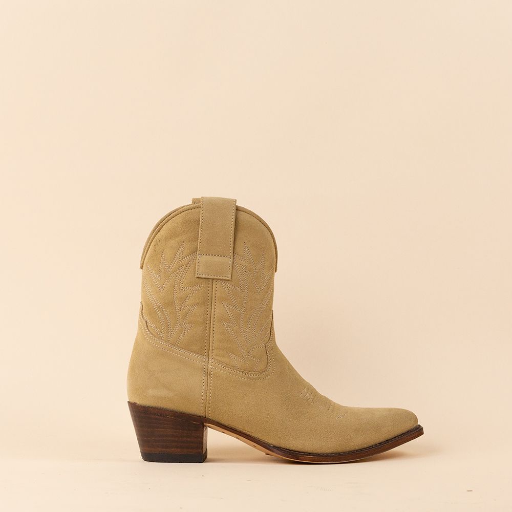Sendra 18495S enkellaarsjes beige