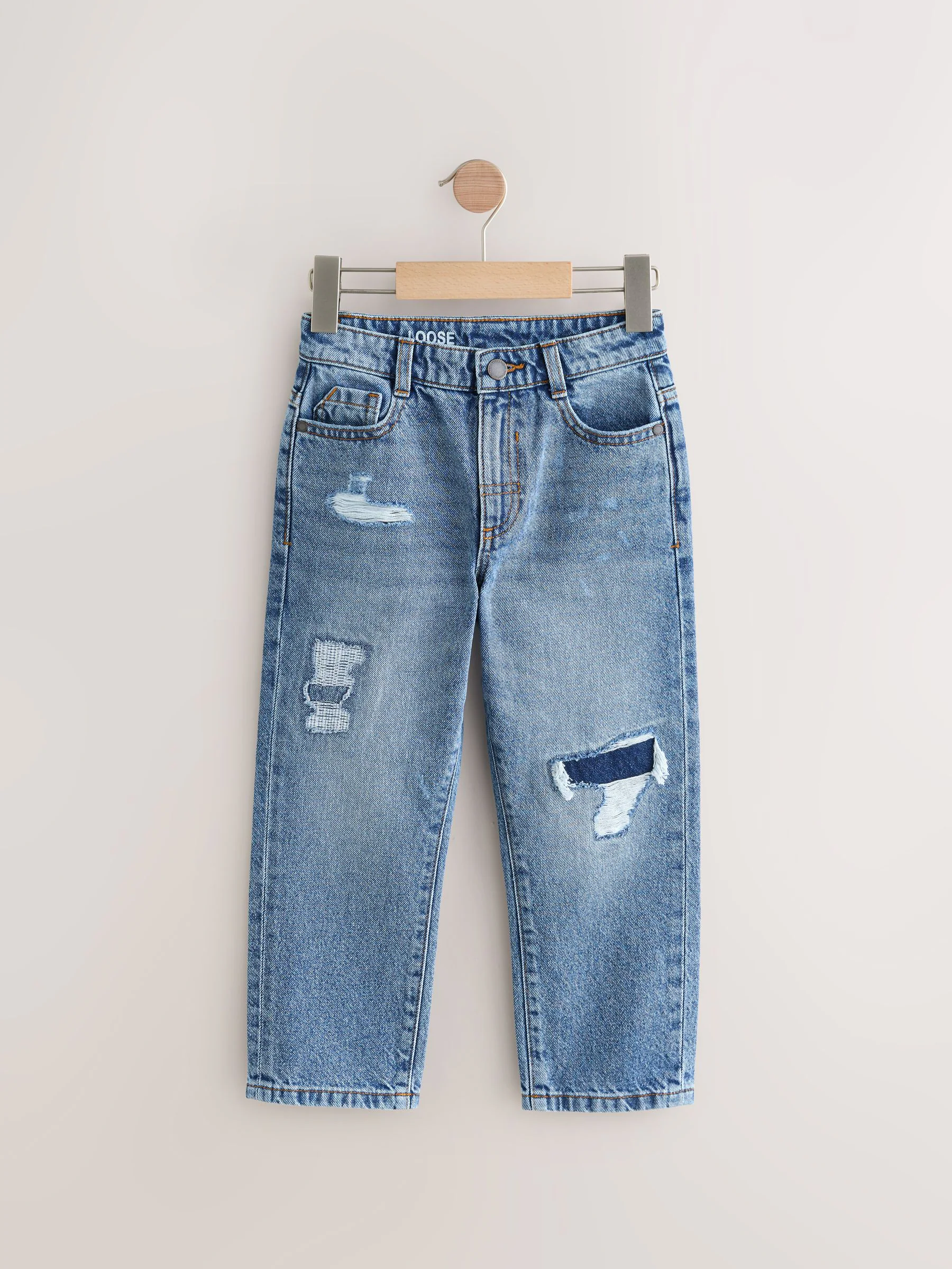 Normaal blauw - Authentieke jeans (3-16jr)
