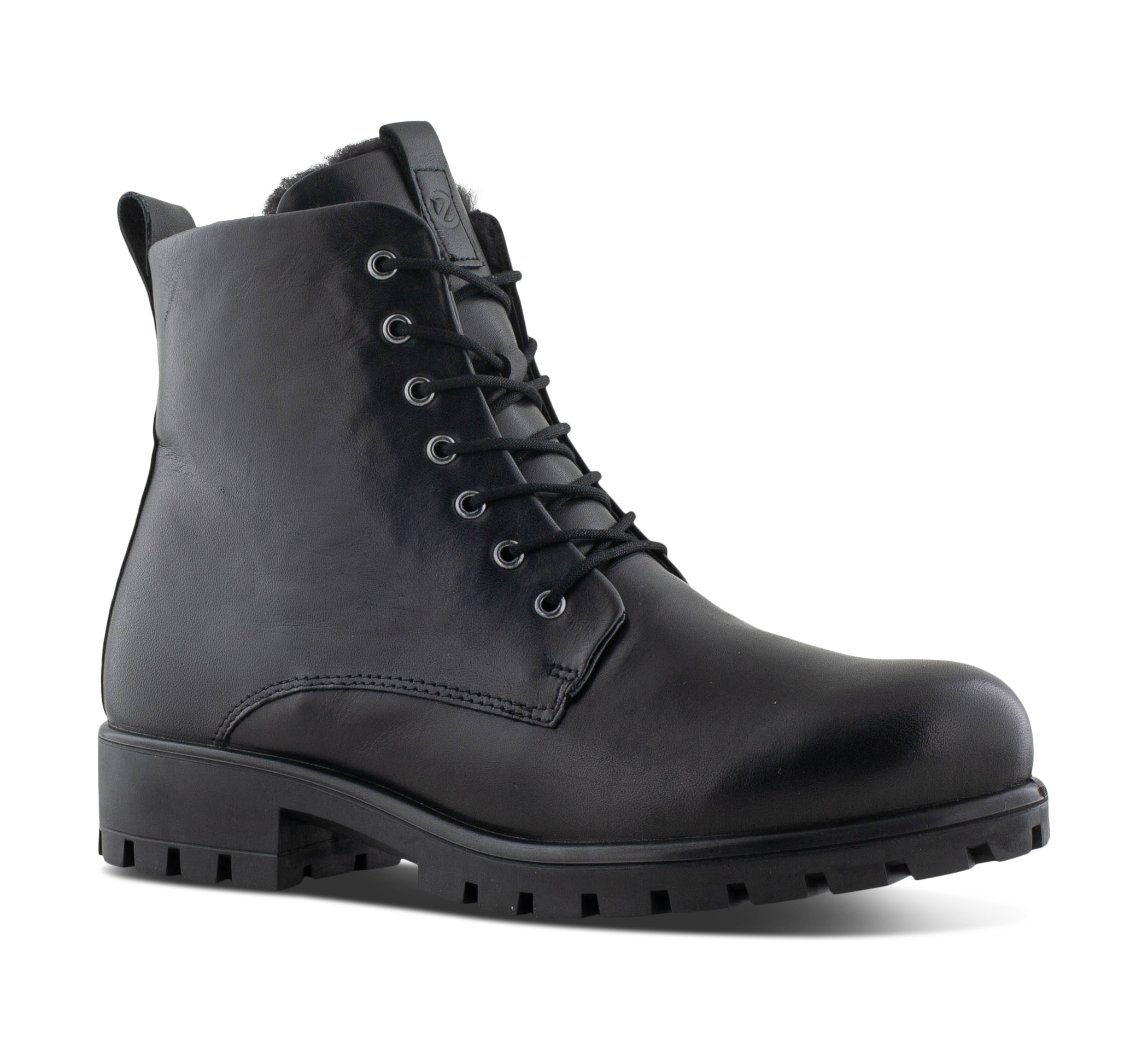 Ecco Modtray - Schnürstiefel schwarz