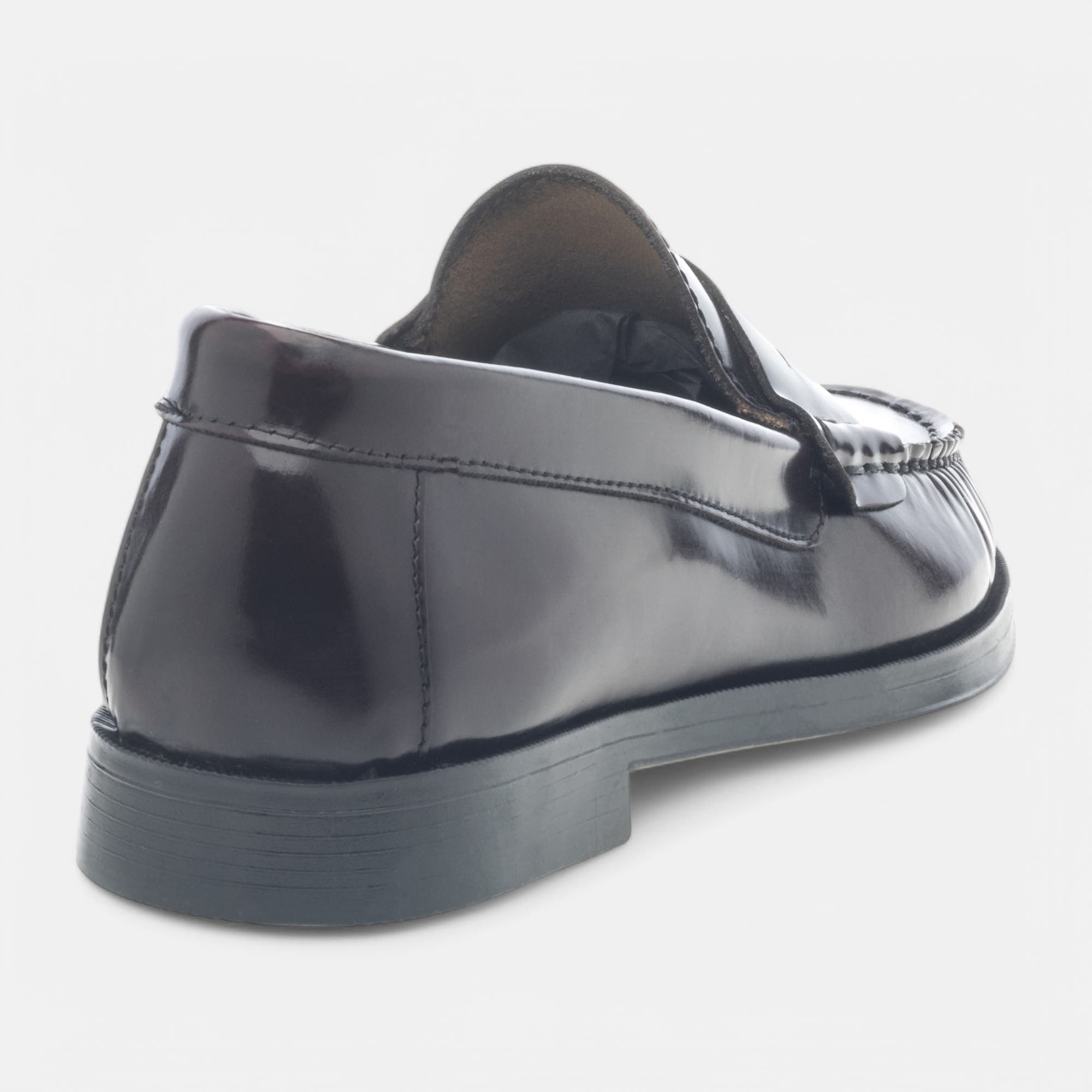 Mocassins Femme en cuir bordeaux