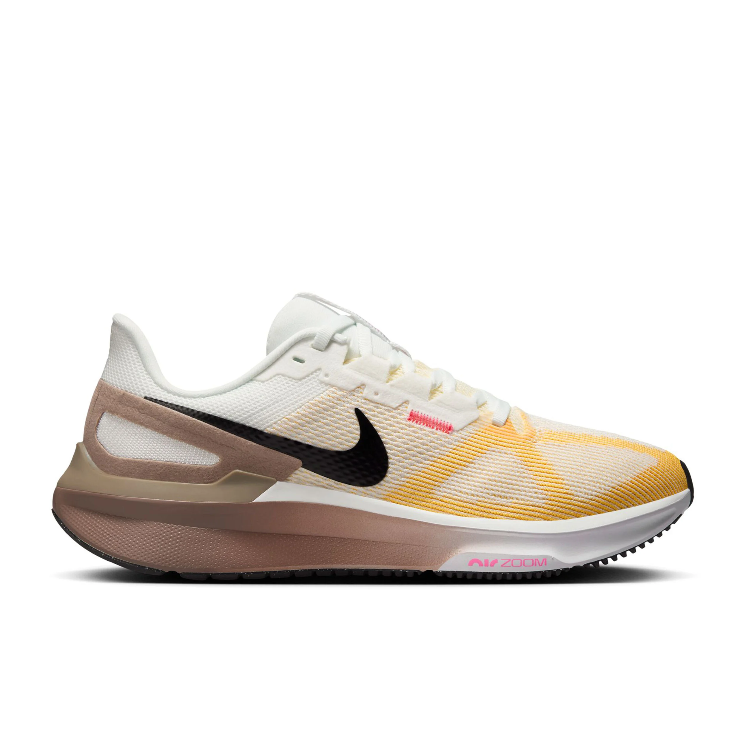 Nike Structure 25 Chaussure De Running Avec Stabilisateurs Femmes - Blanc , Marron