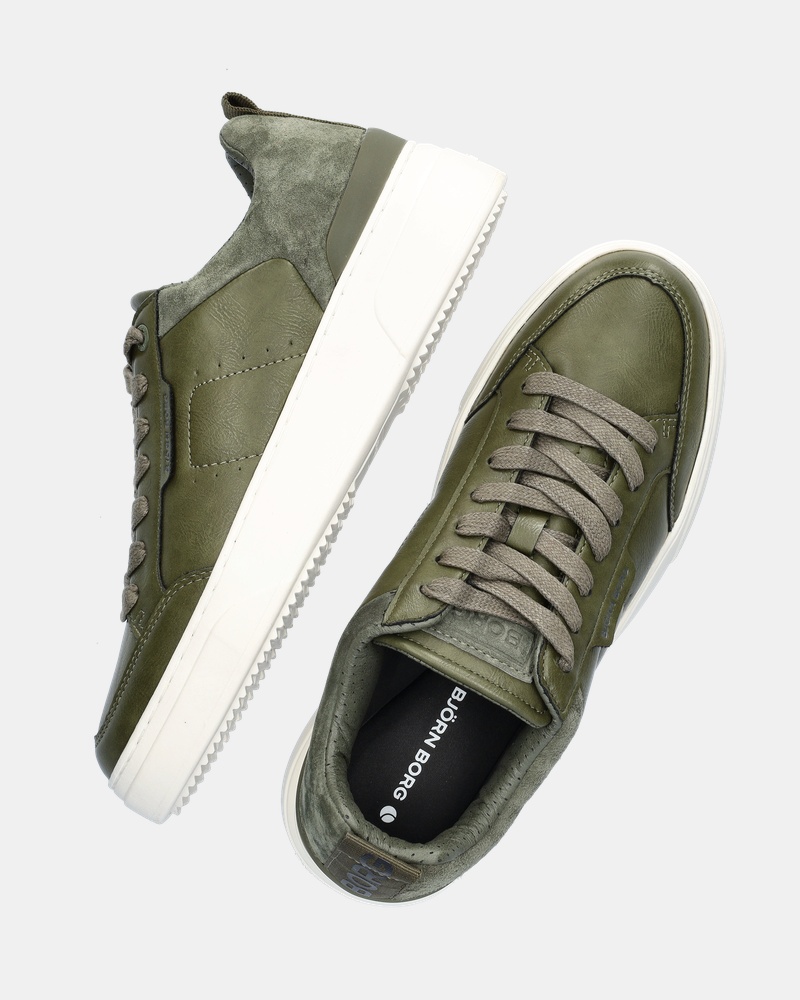 Bjorn Borg T1930 Tennis Mid Lage sneakers  - groen