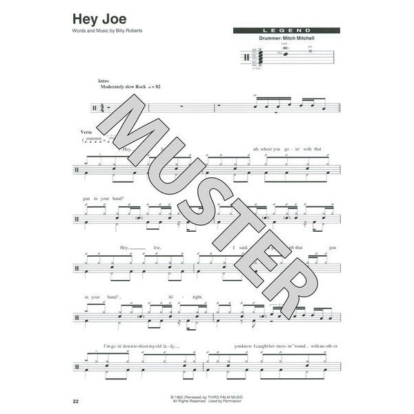Hal Leonard Drum Play-Along Jimi Hendrix