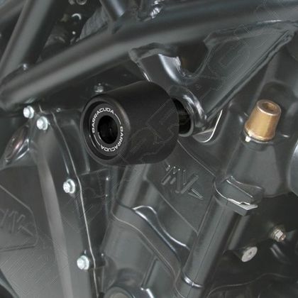 Pare-carter Barracuda Kit roulettes - Noir