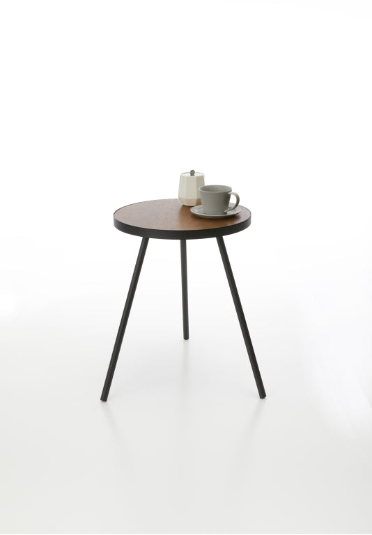 Yamazaki Bijzettafel Rond - Tower - Zwart