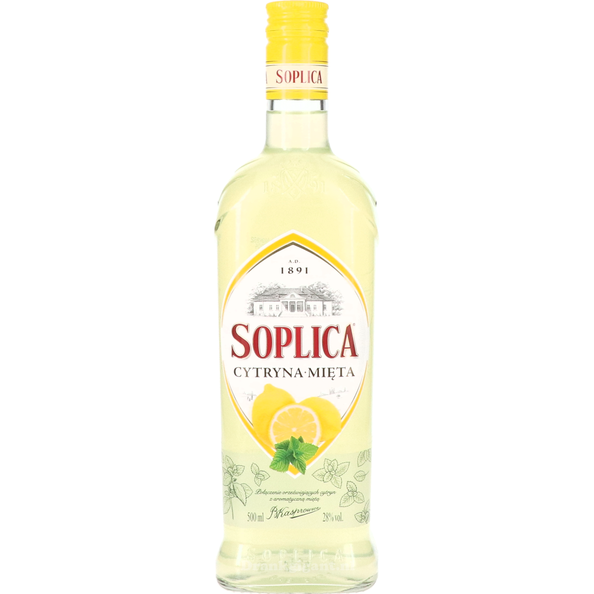 Soplica Citroen Munt - Cytryna Mieta 50 cl