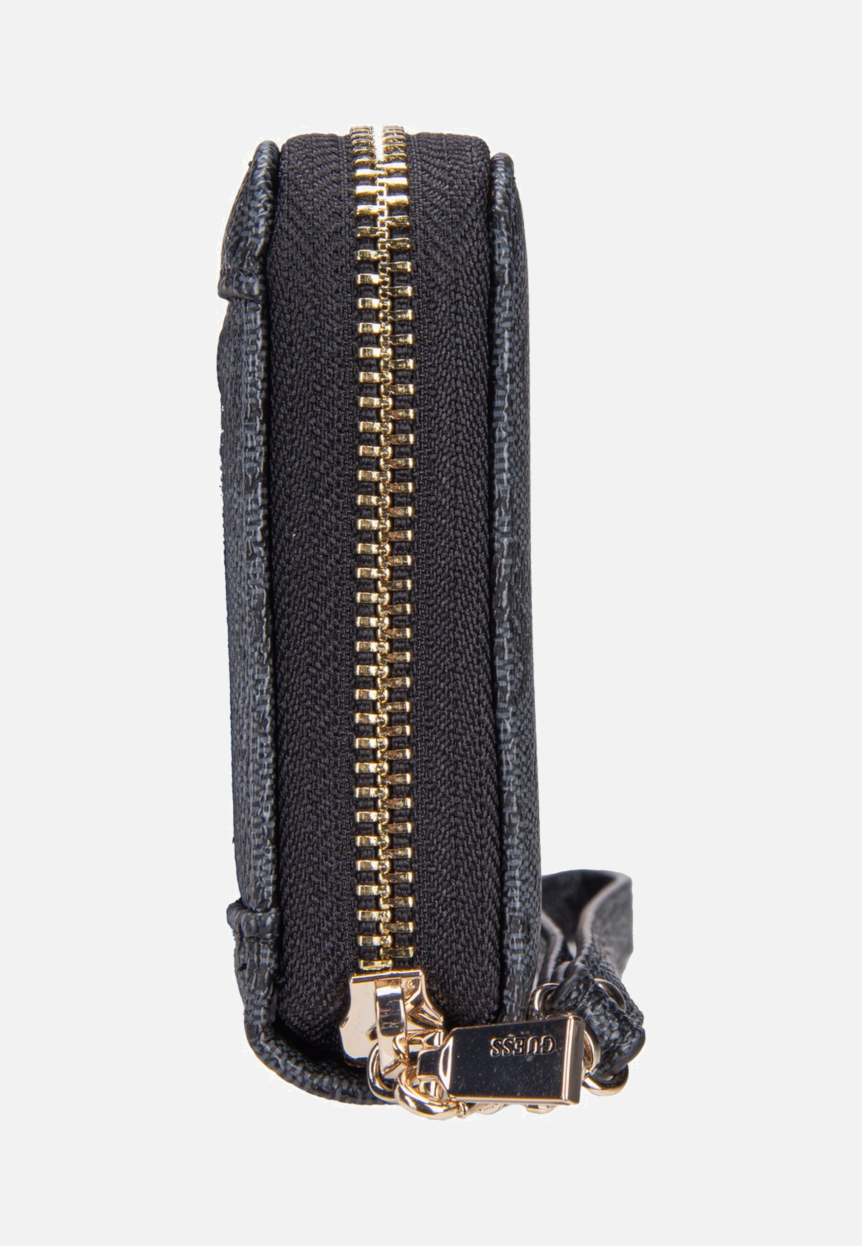 Brenton Slg Large Zip Around Coal Logo - Portemonnaie