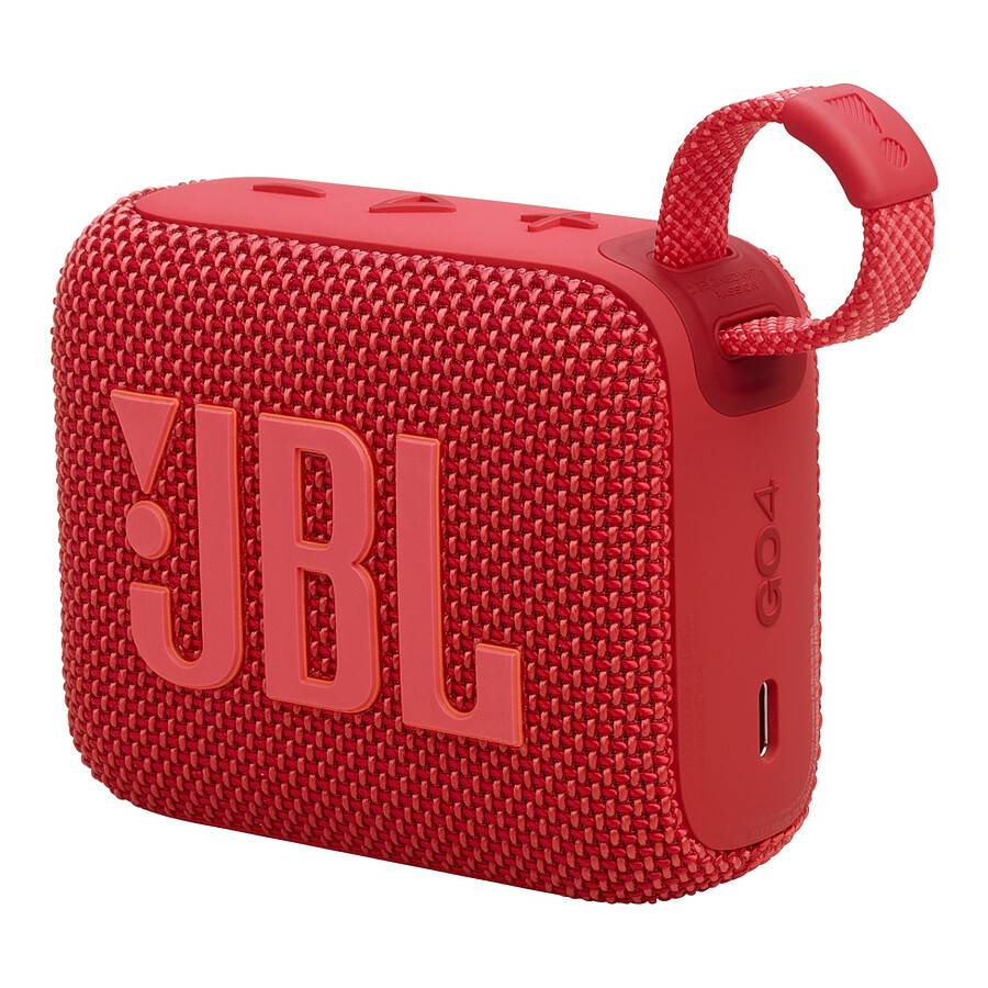 JBL GO 4 Rouge- Enceinte portable