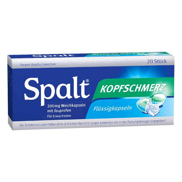 Spalt® KOPFSCHMERZ Weichkapseln, 20 St