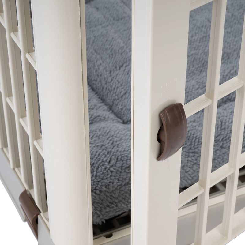 Cage d'intérieur TIAKI avec coussin pour chien