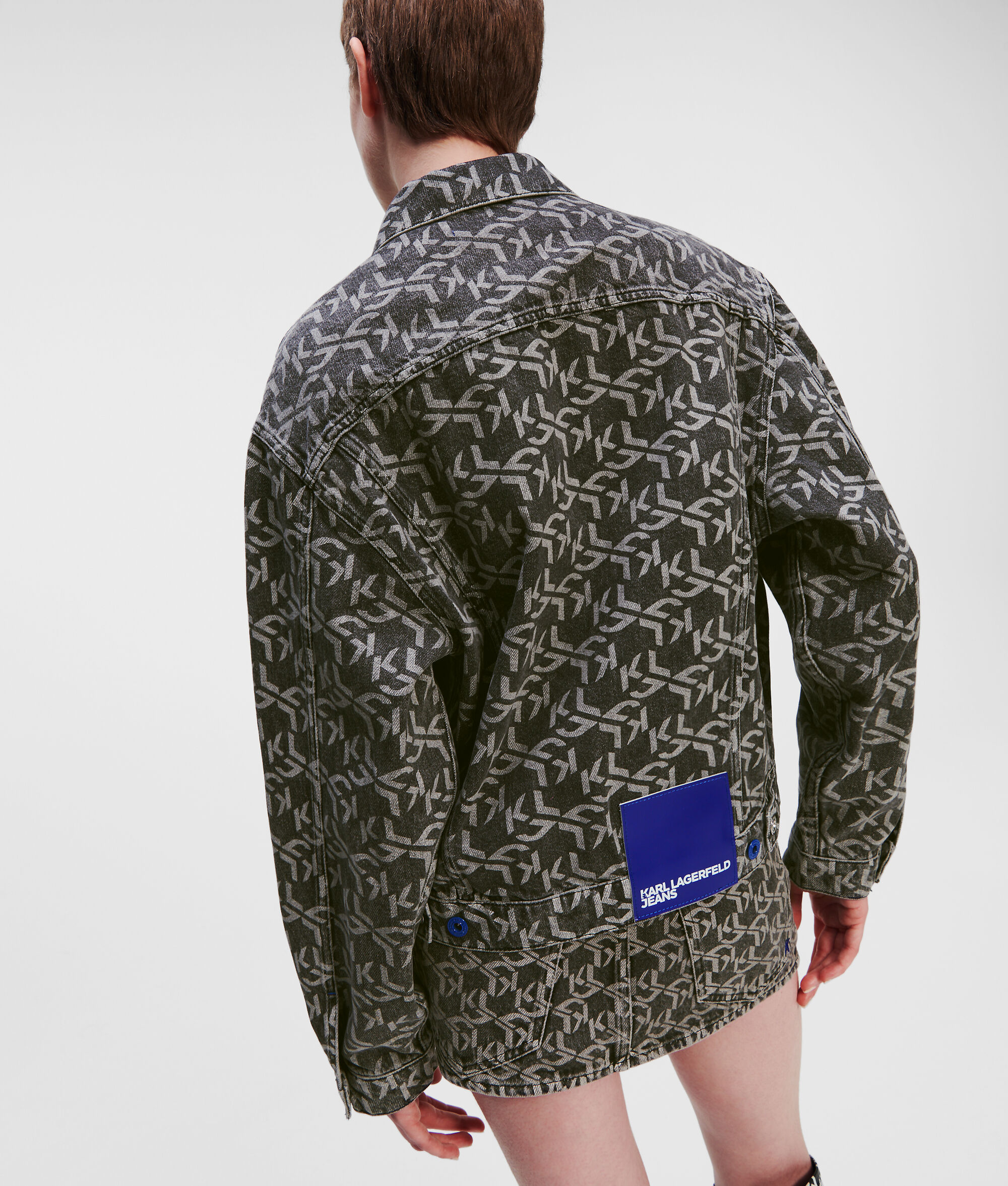 VESTE EN JEAN KLJ MONOGRAM