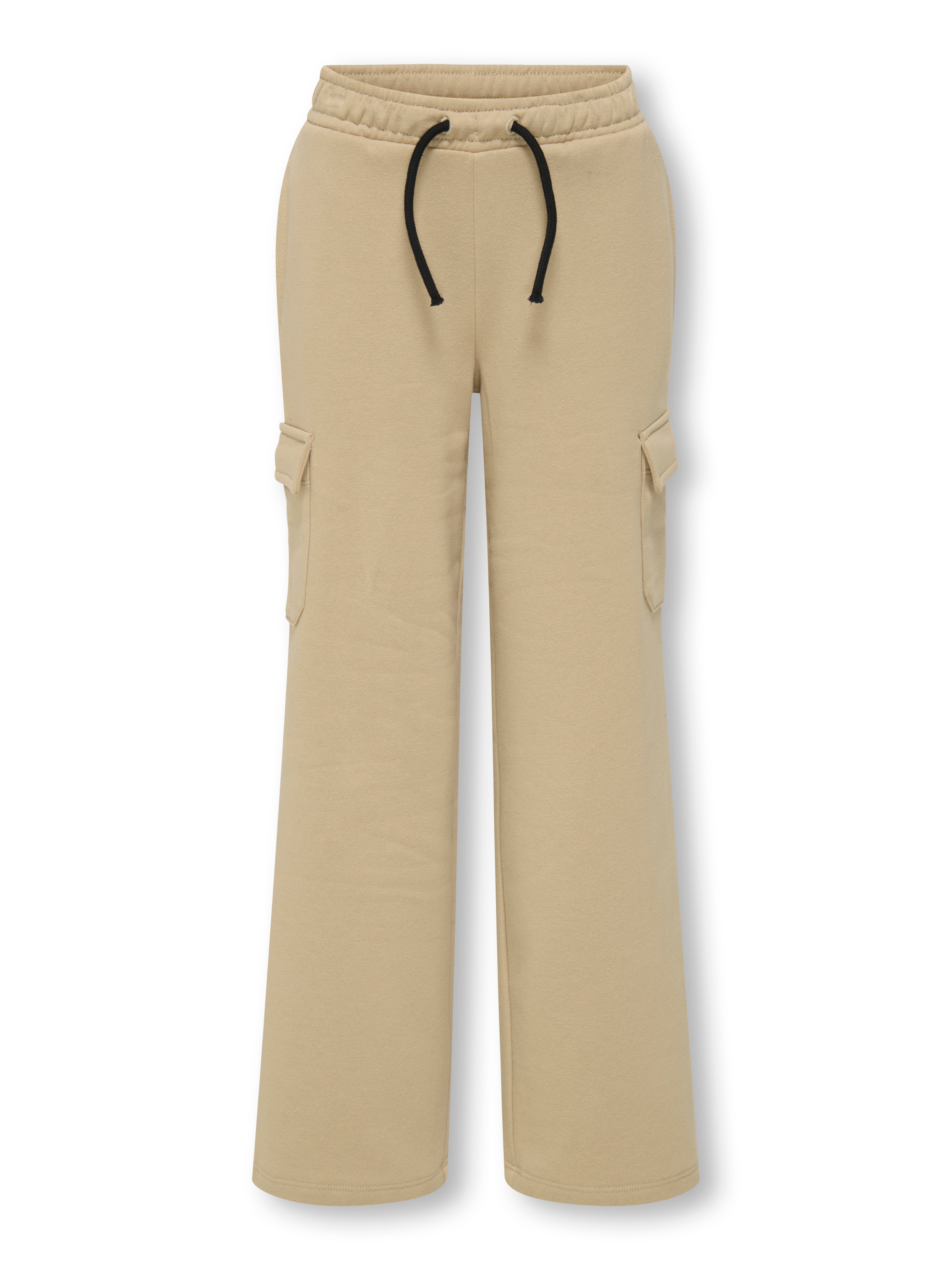 KOGANNA Locker geschnitten Cargo-Hose Humus