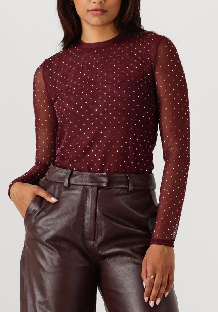 bordeaux studio ar tops & t-shirts ines