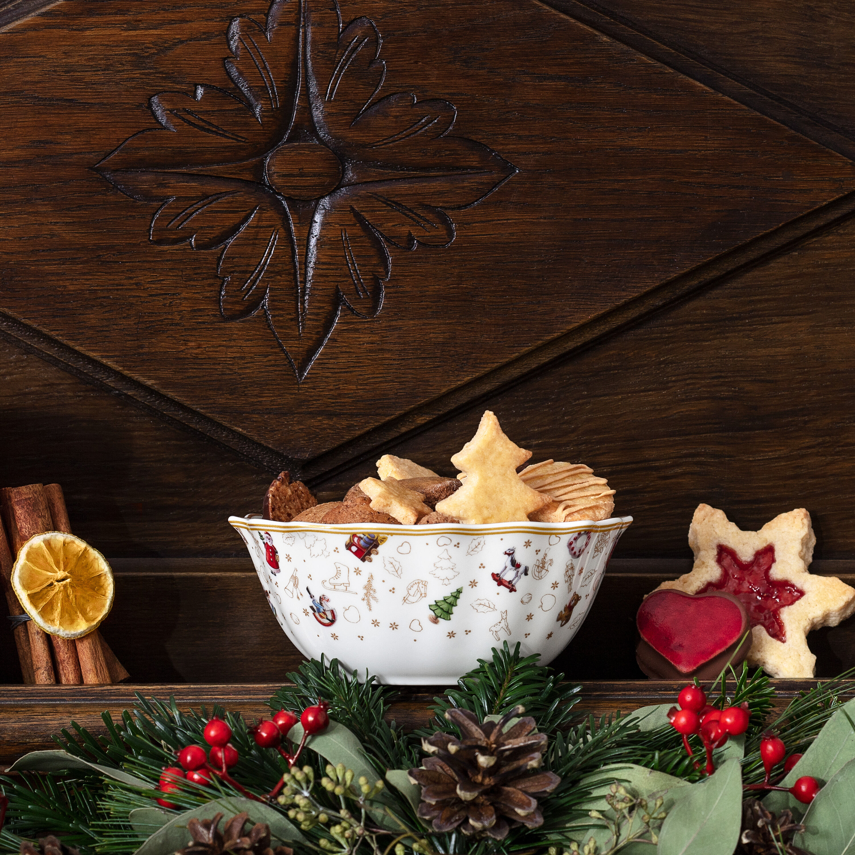 Toy's Delight Cereal bowl Gold, 9.5 oz, Premium Porcelain
