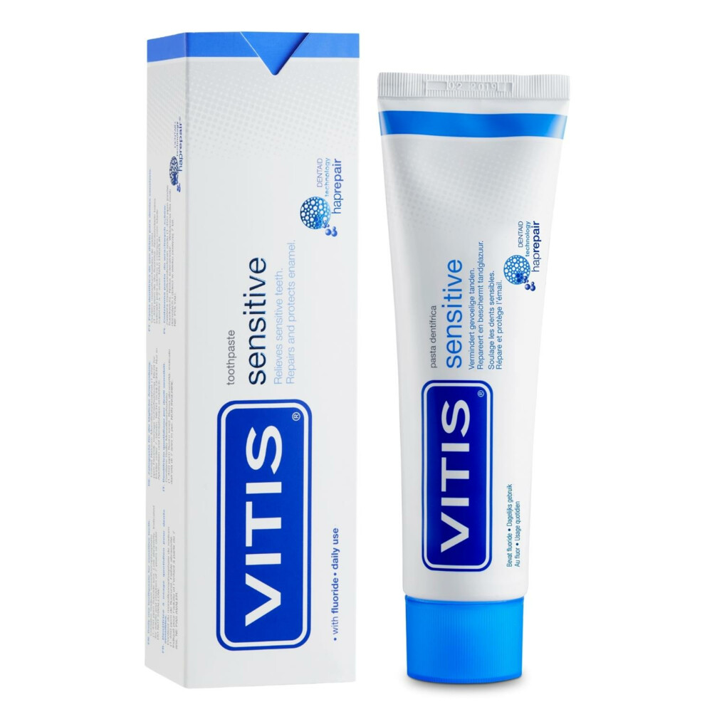 Vitis Tandpasta Sensitive75 ml