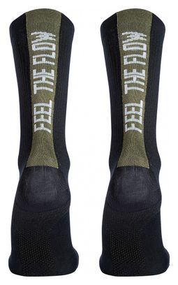 Chaussettes Northwave Feel The Flow Noir/Vert