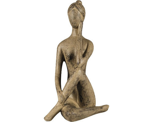 Bloemenzuil Fibreclay 20 x 17 x 33 mm grijs