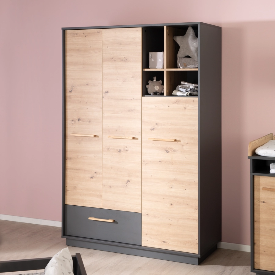 roba Kleiderschrank Lenn 3-türig