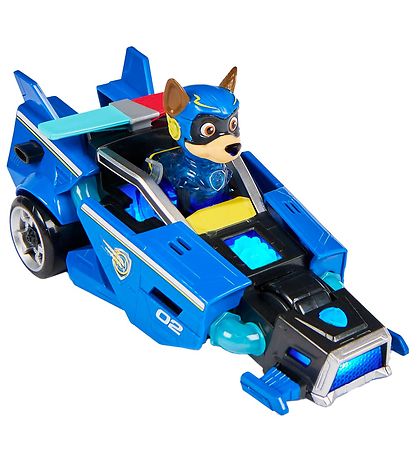 Paw Patrol Leget?jsbil m. Lyd/Lys - 18 cm - Movie 2 - Chase Migh