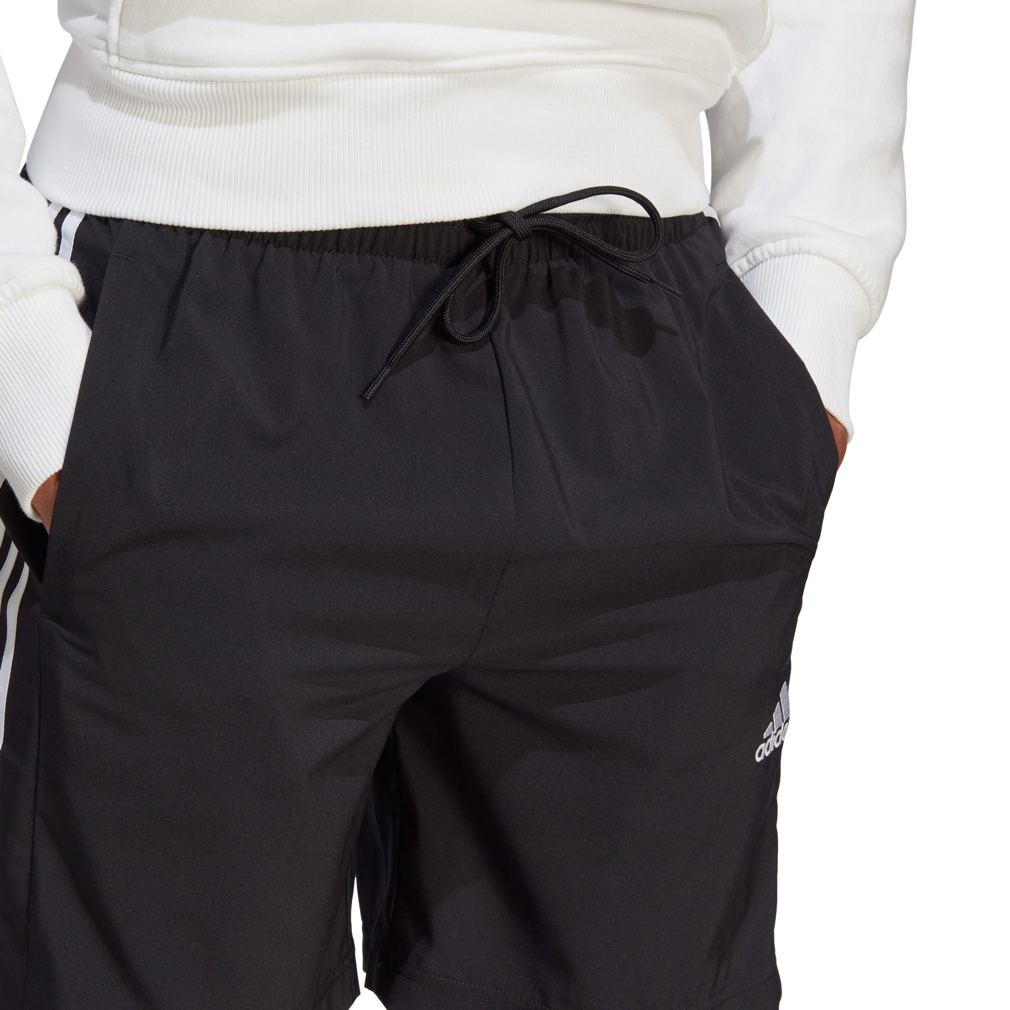 adidas Aeroready Essentials Chelsea 3-Streifen Shorts Herren schwarz