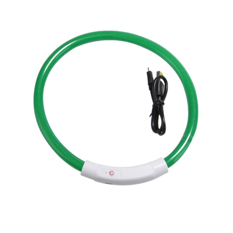 Coleira LED para animais de estimação