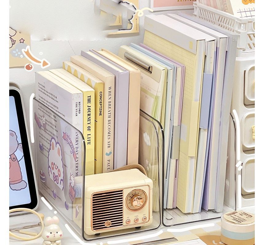 Yunikon - Transparante plastic bureau-organizer