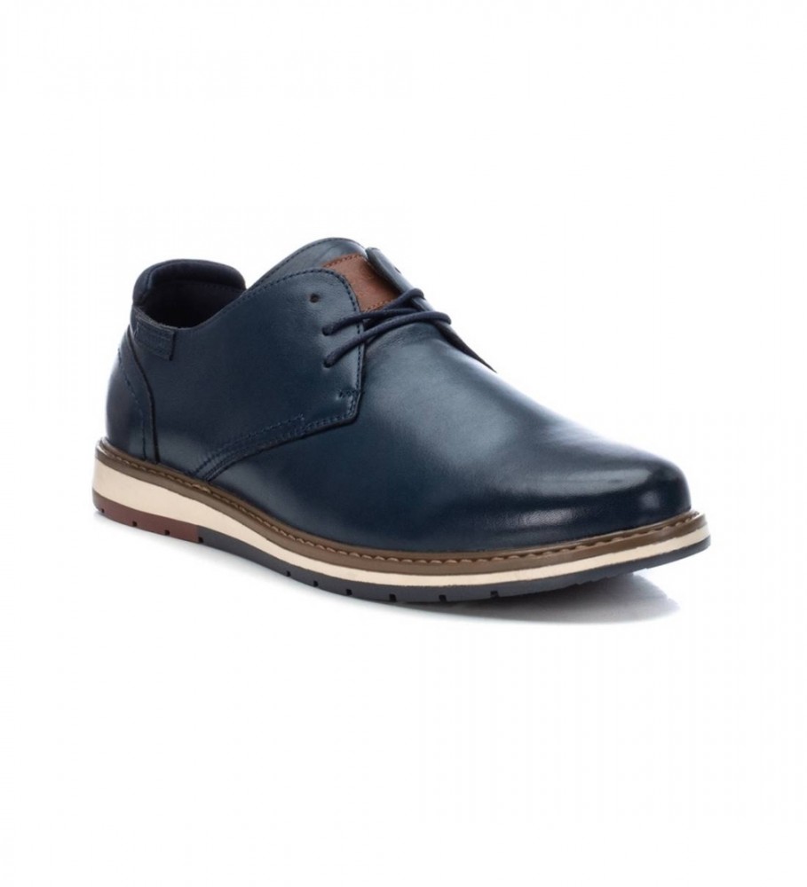 Sapatos de couro Carmela 161113 azul marinho