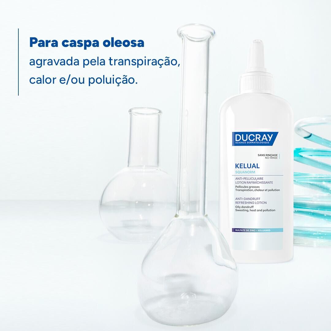 KELUAL SQUANORM Anticaspa Loção Refrescante - 190ml