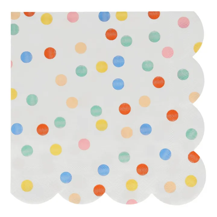 Meri Meri Serviettes en papier Anniversaire - Set de 16